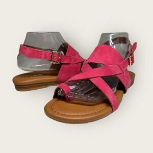 NWOB | Sarto by Franco Sarto | Gia Suede Sandals | Pink | Various Sizes